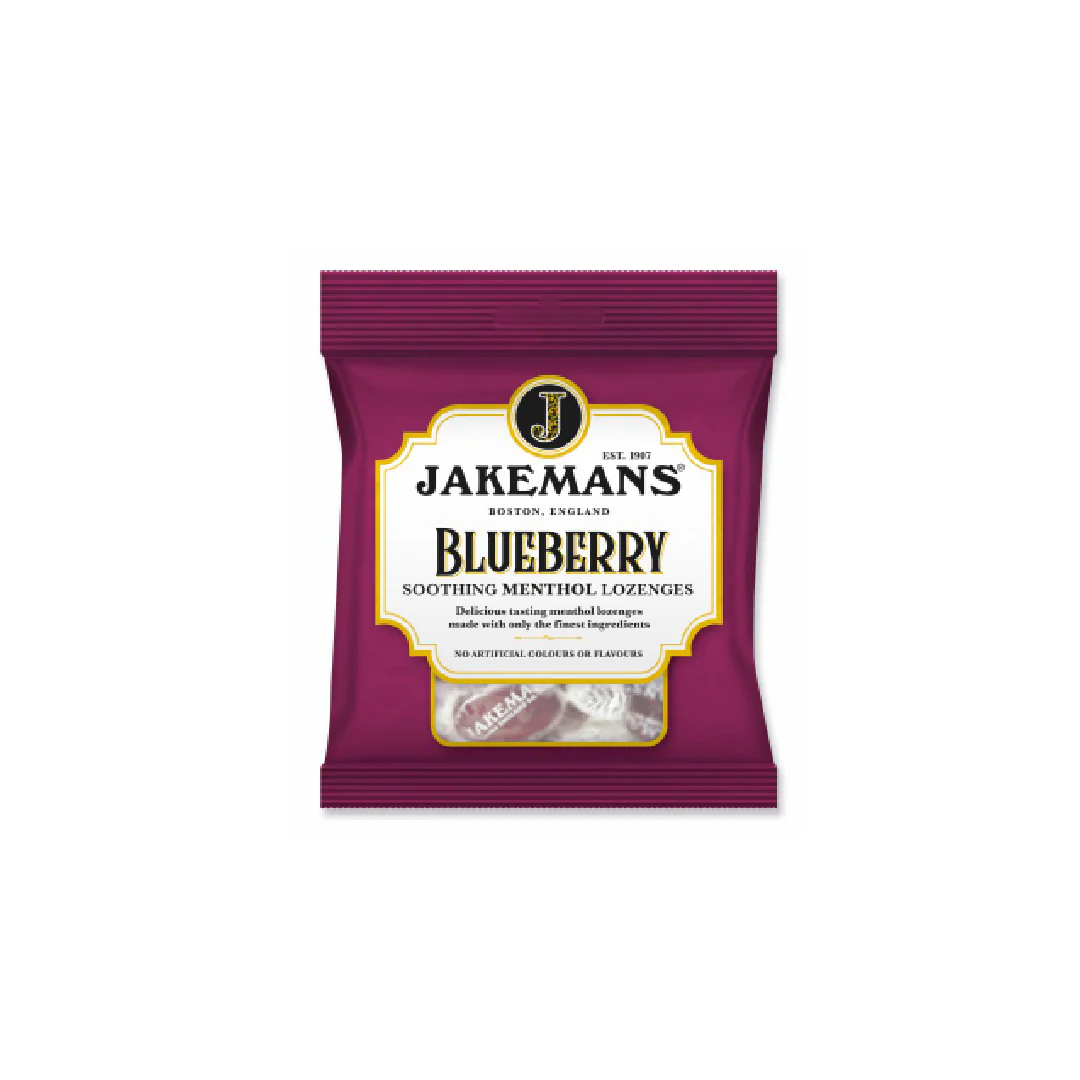 Jakemans Blueberry Menthol Lozenges 73g