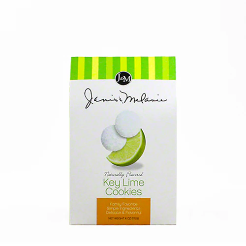 J&M Key Lime Tea Cookies 71g