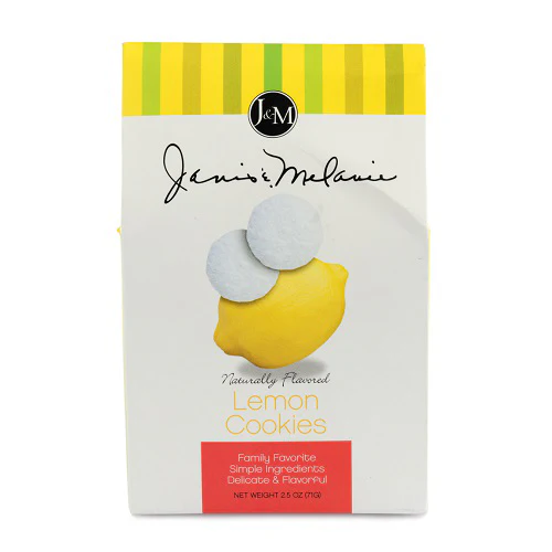 J&M Lemon Tea Cookies 71g