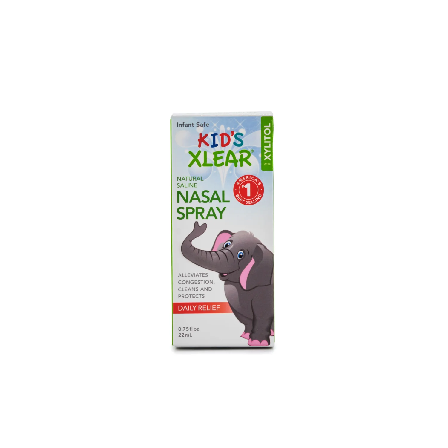 Kid's Xlear All Natural Saline Nasal Spray 22ml - Image 2
