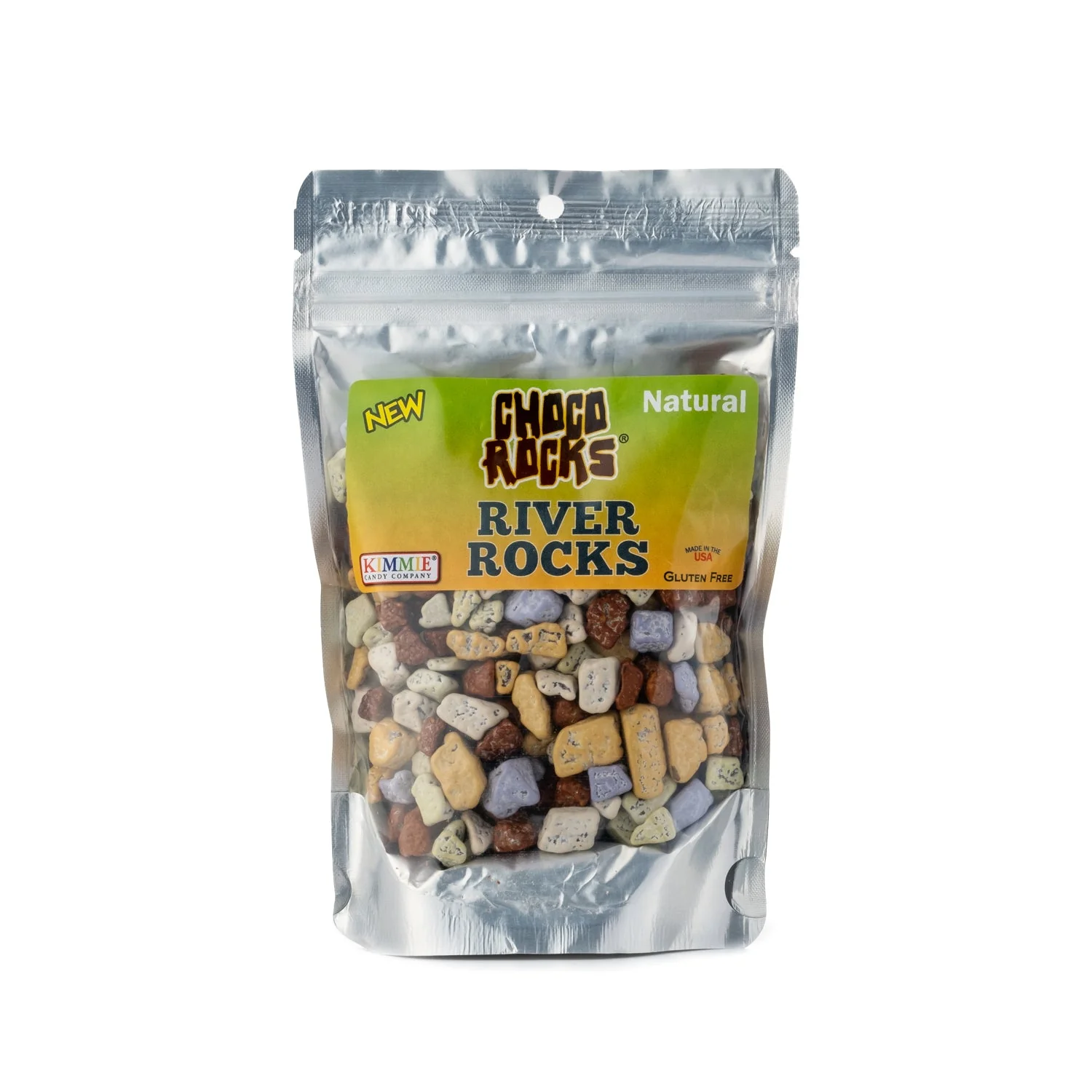 Kimmie Candy Natural Choco River Rocks 210g