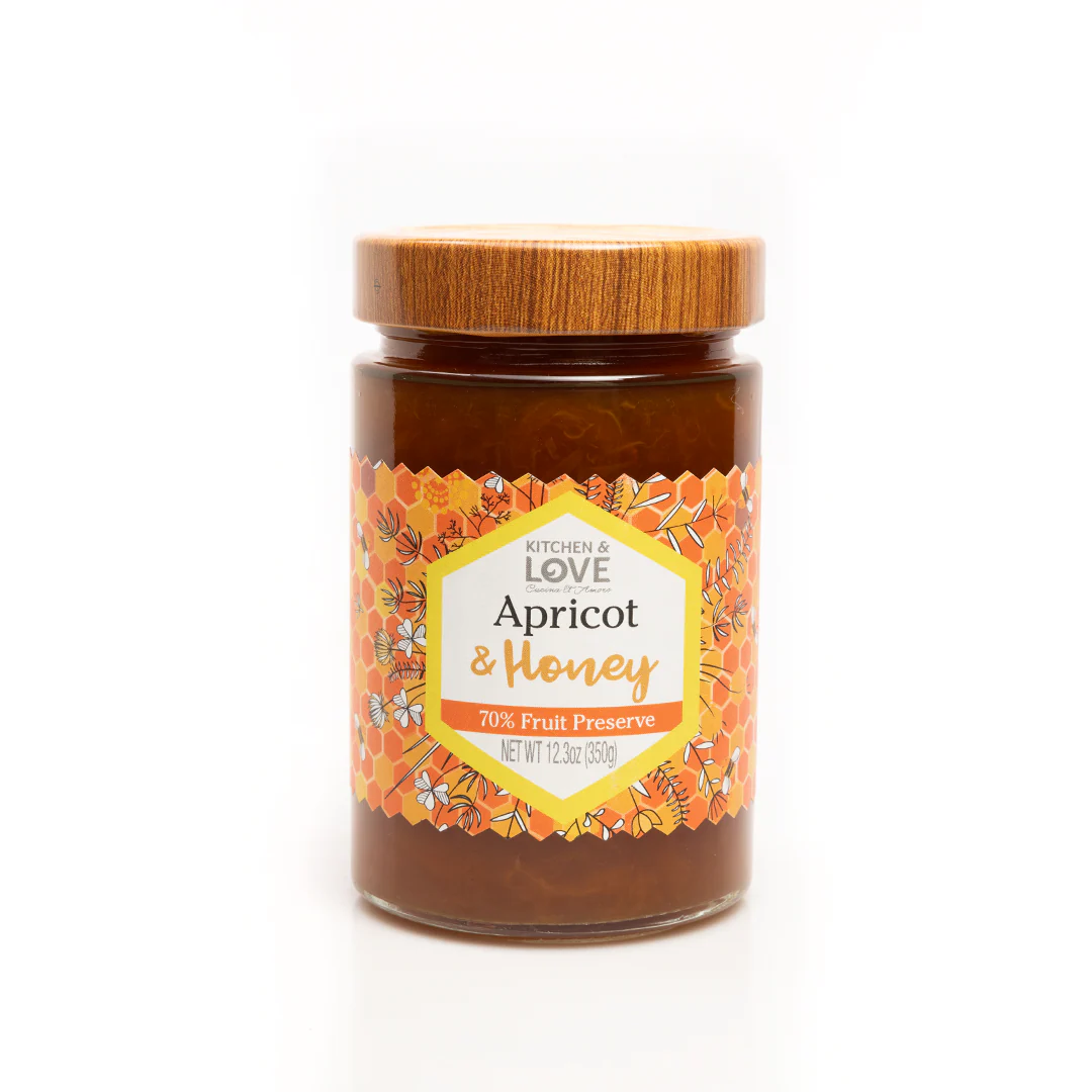 Kitchen & Love Apricot & Honey Preserve 350g
