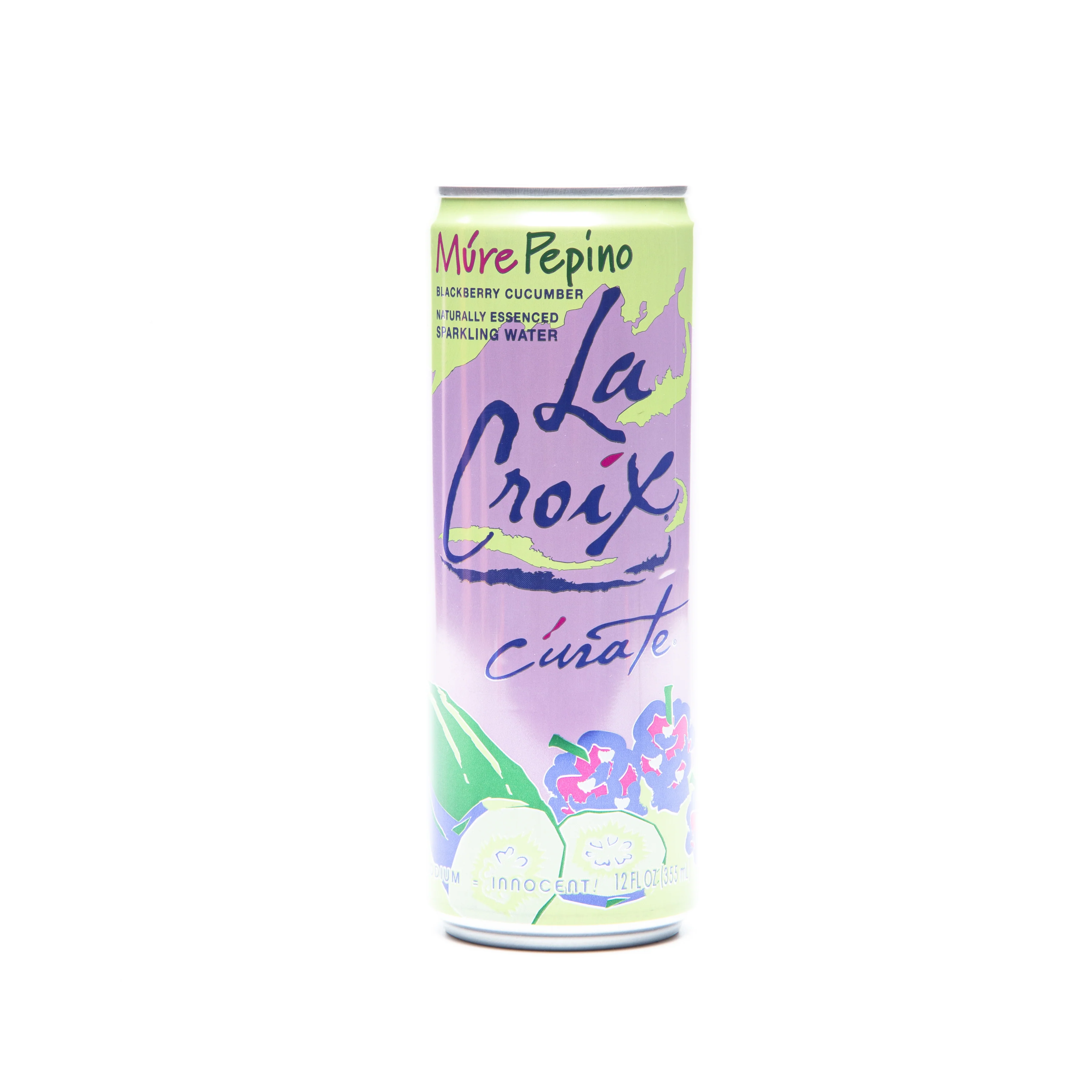 La Croix Blackberry Cucumber Sparkling Water 355ml