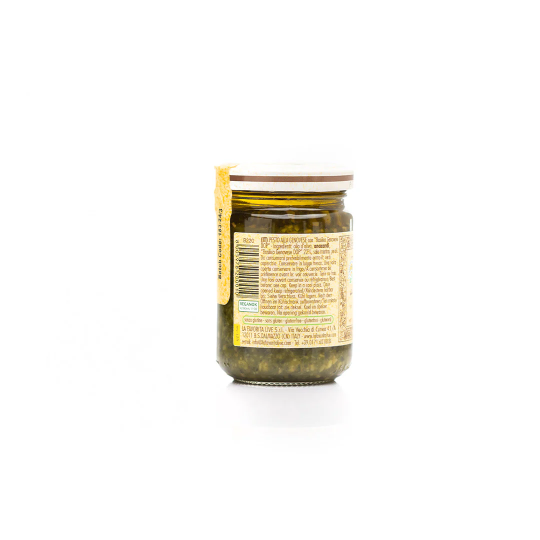La Favorita Basil Pesto 130g - Image 2