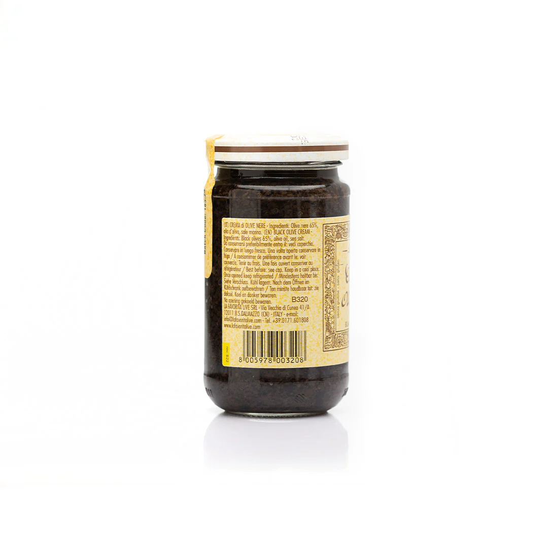 La Favorita Black Olive Cream 180g - Image 2