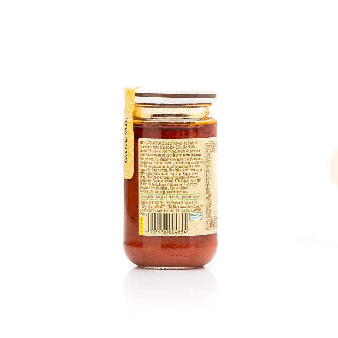 La Favorita Old-fashioned Tomato Sauce 180g - Image 2