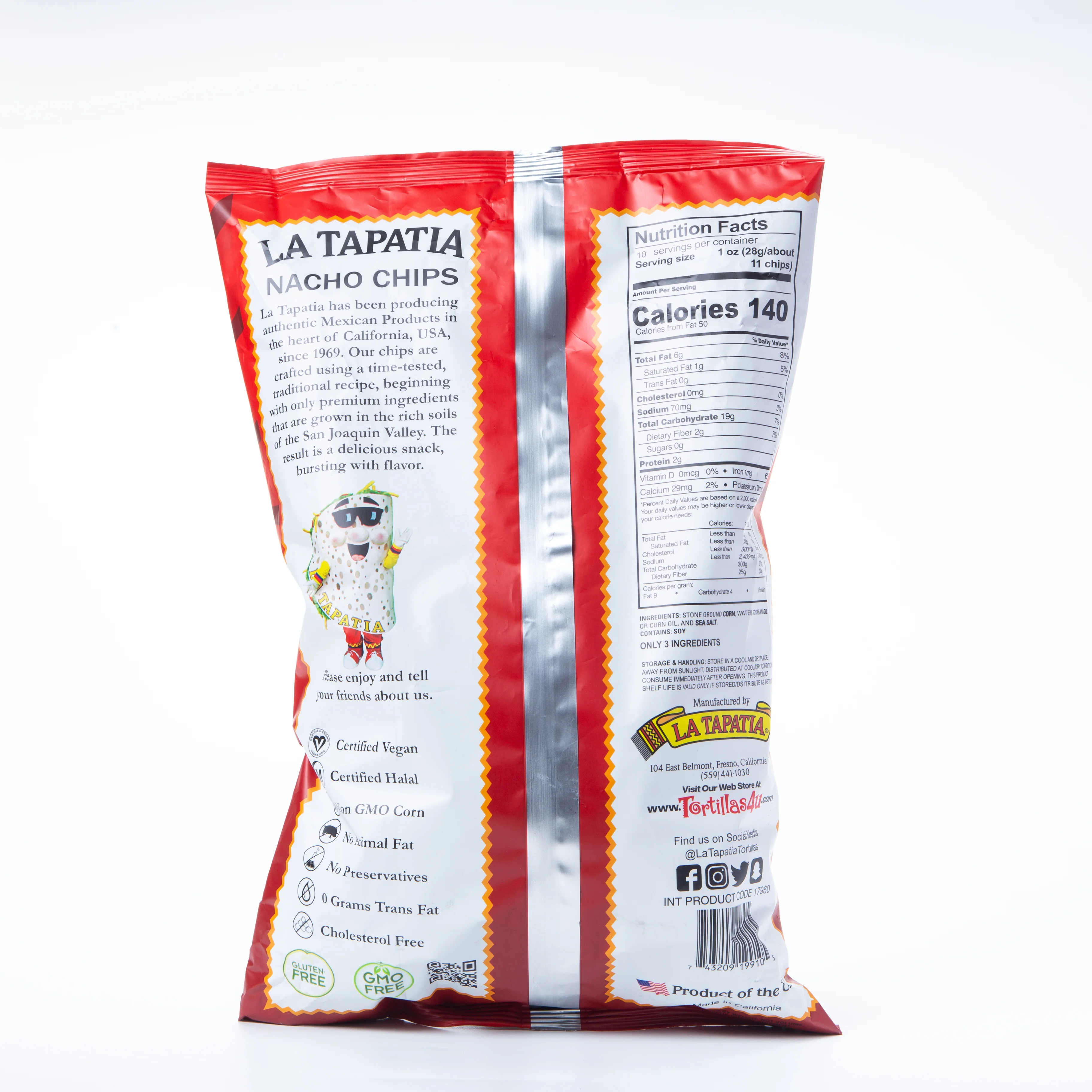 La Tapatia Nacho Tortilla Chip 283.5g - Image 2
