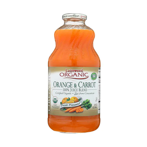 Lakewood Organic Orange & Carrot Juice 946mL