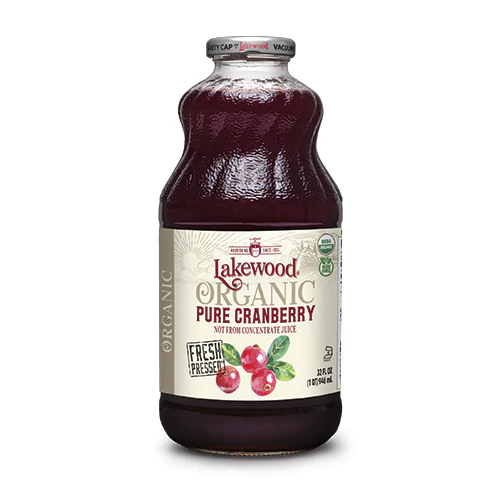Lakewood Organic Pure Cranberry Juice 946ml