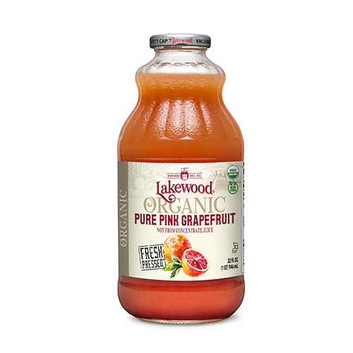 Lakewood Organic Pure Pink Grapefruit Juice 946ml