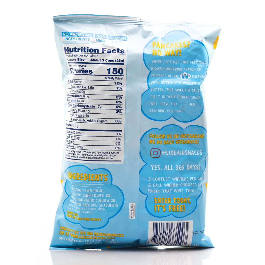 Like Air Puffcorn Pancake 113g - Image 2