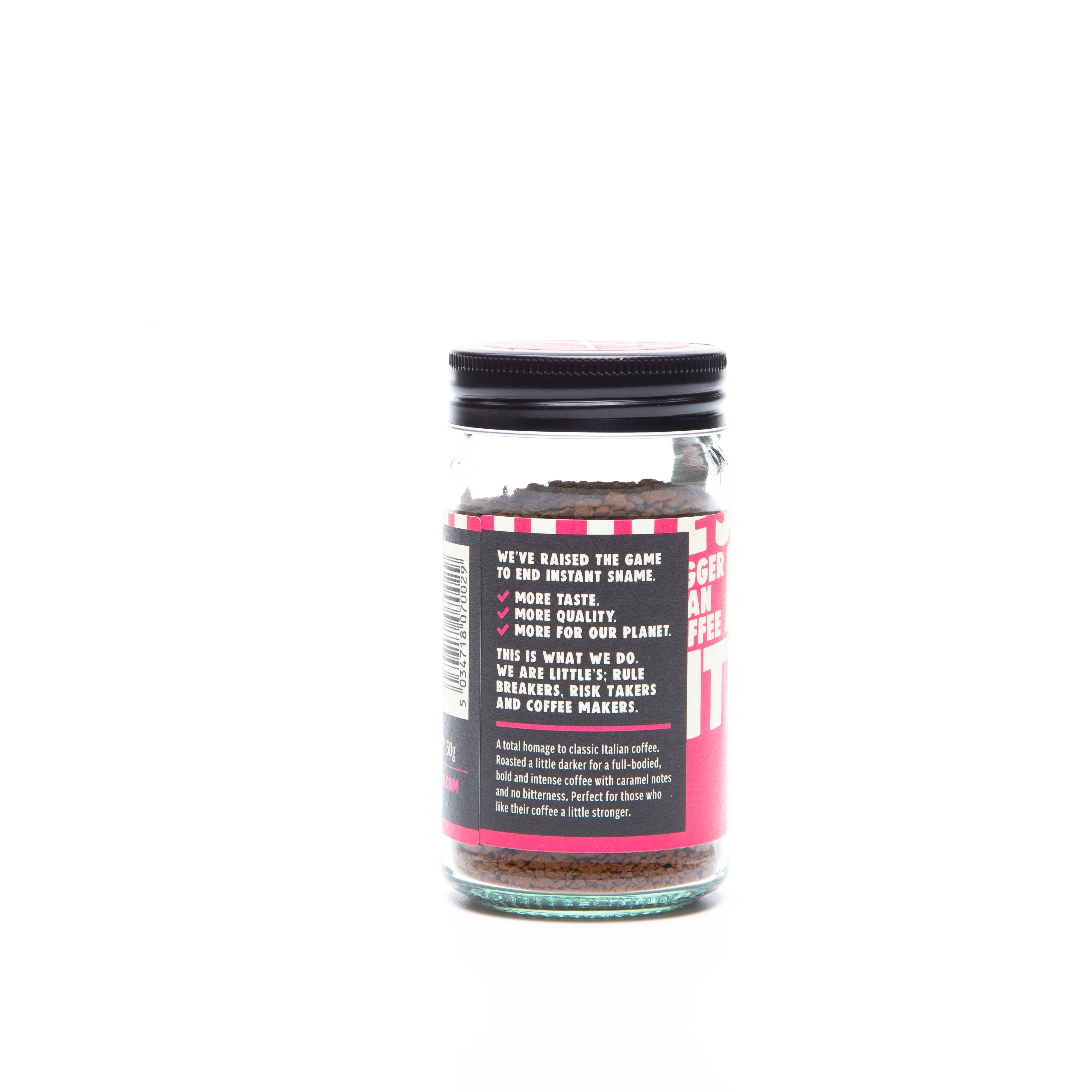 Littles Bold Italian Premium Instant Coffee 50g - Image 5