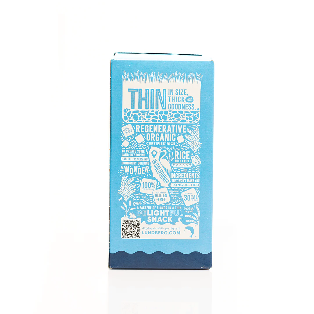 Lundberg Organic Thin Stackers Brown Rice 168g - Image 3