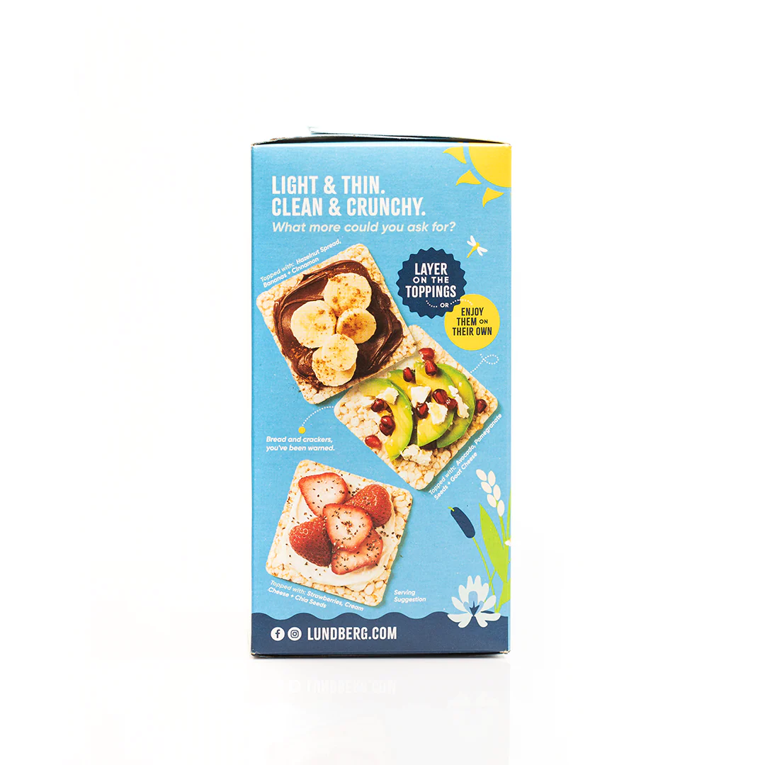 Lundberg Organic Thin Stackers Brown Rice 168g - Image 4
