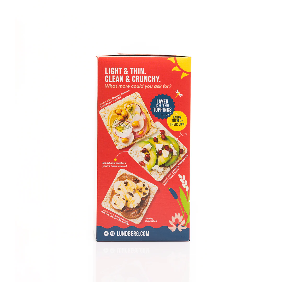 Lundberg Organic Thin Stackers Red Rice & Quinoa 167g - Image 2