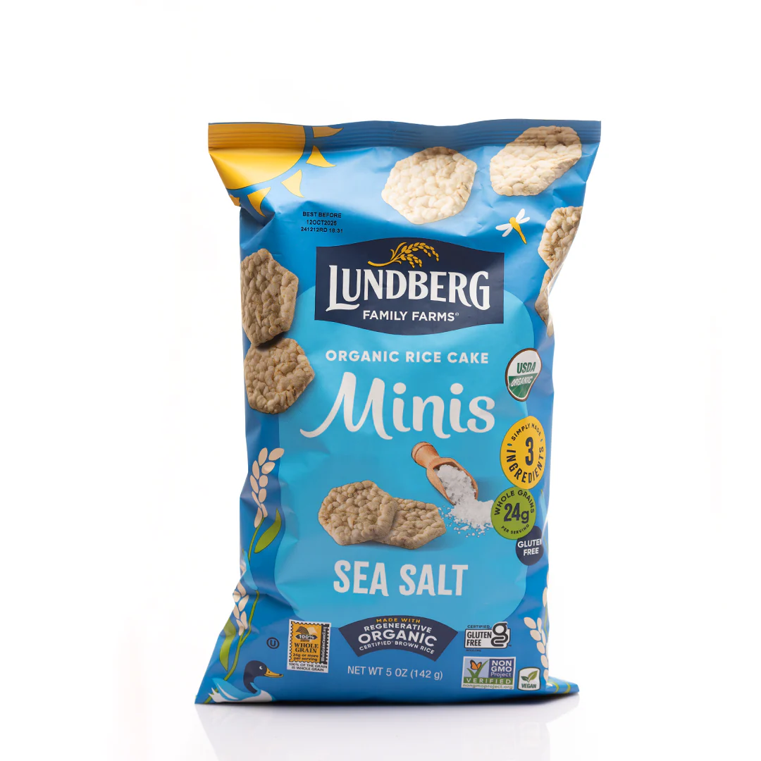 Lundberg Sea Salt Rice Cake Minis 142g