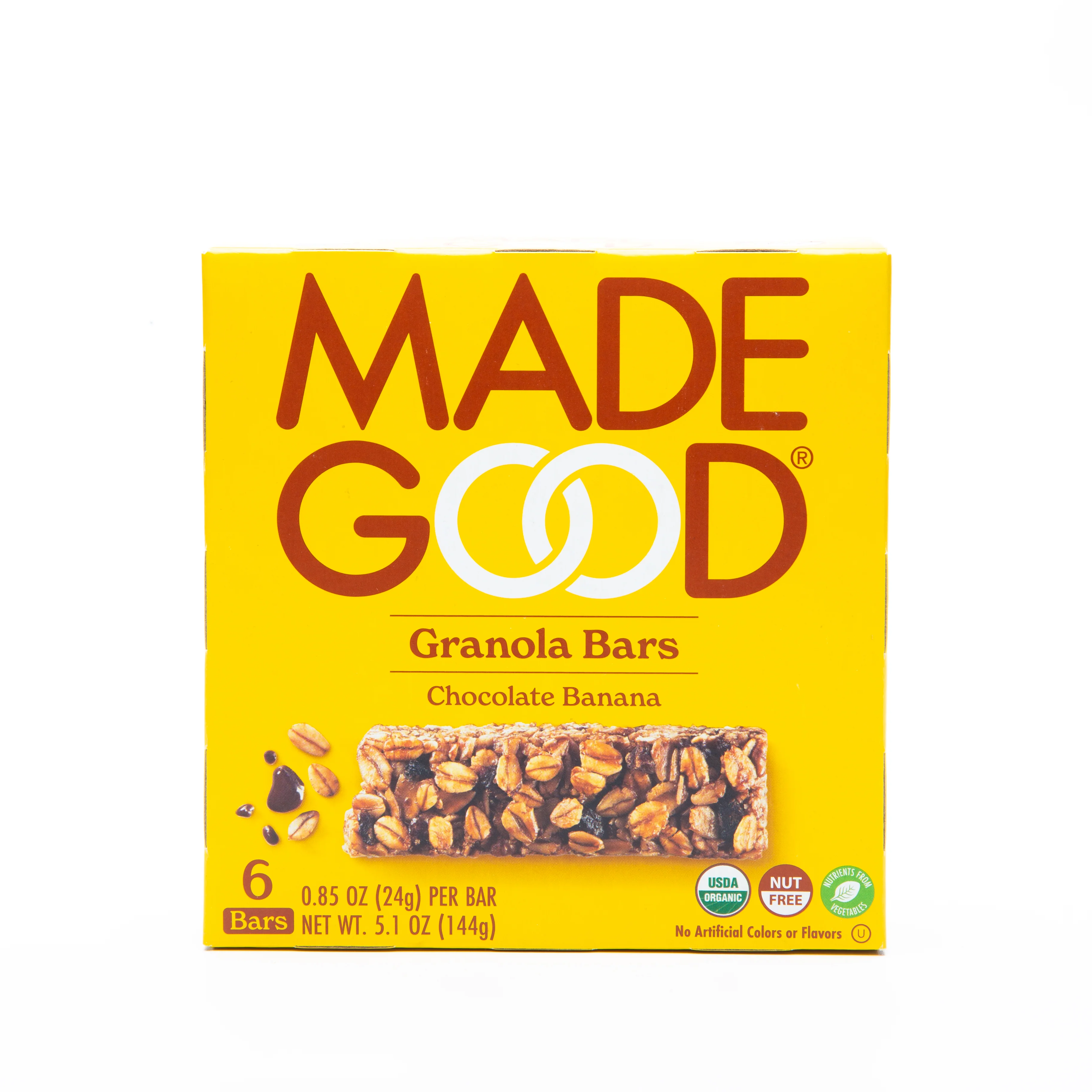 Made Good Chocolate Banana Granola Bars 6 - 24g