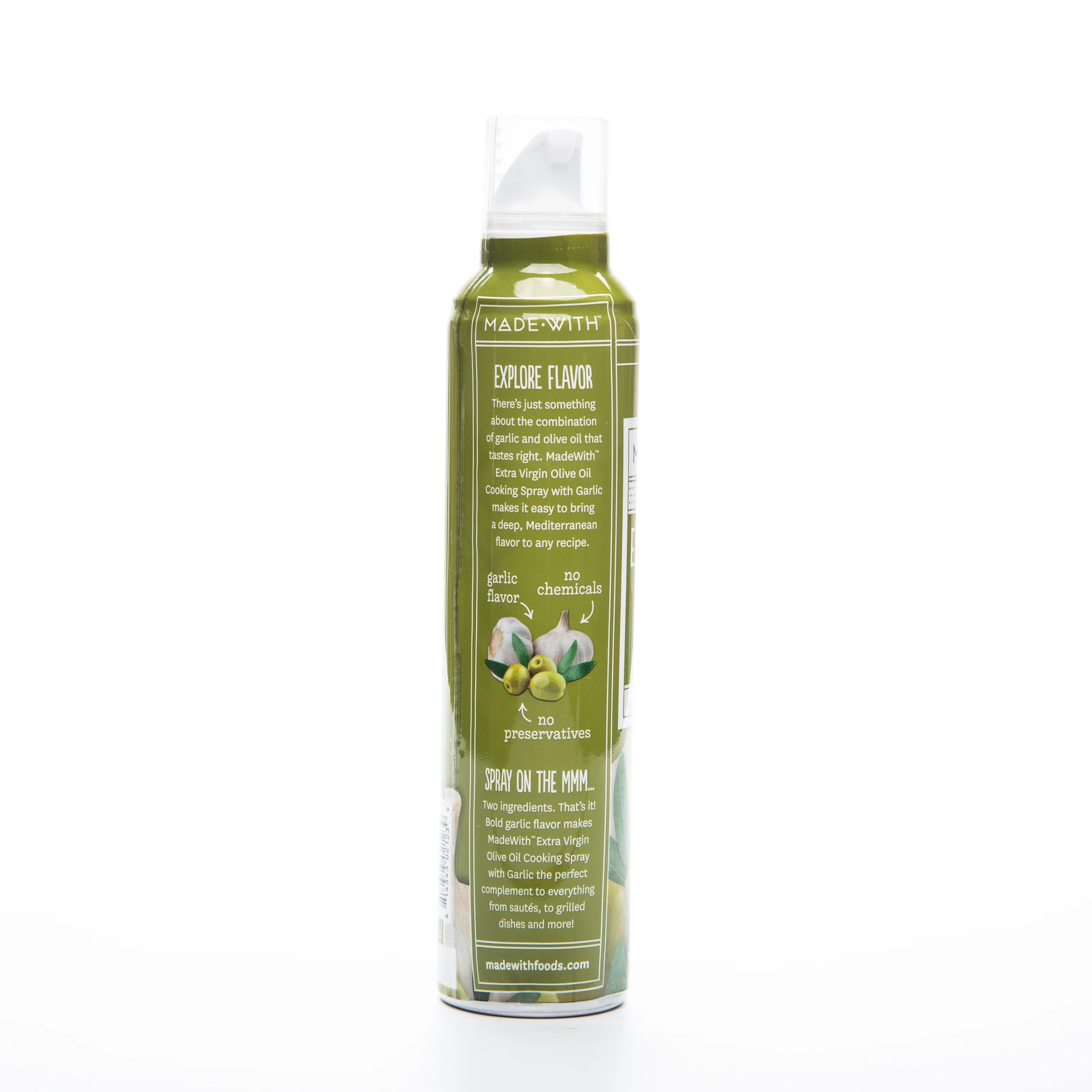 Made With Extra Virgin Olive Oil Coooking Oil Spray 237ml - Image 2