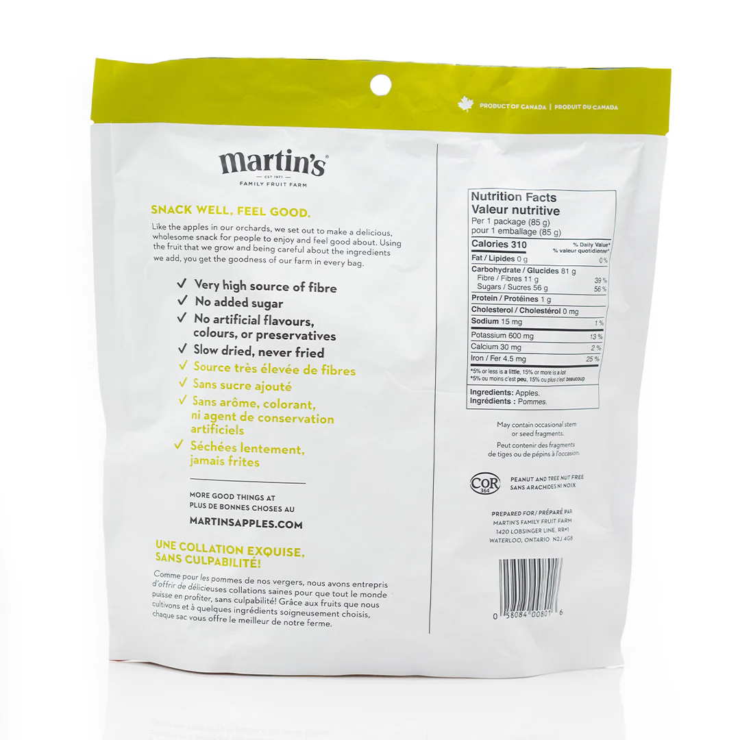 Martin's Apple Chips 85g - Image 2