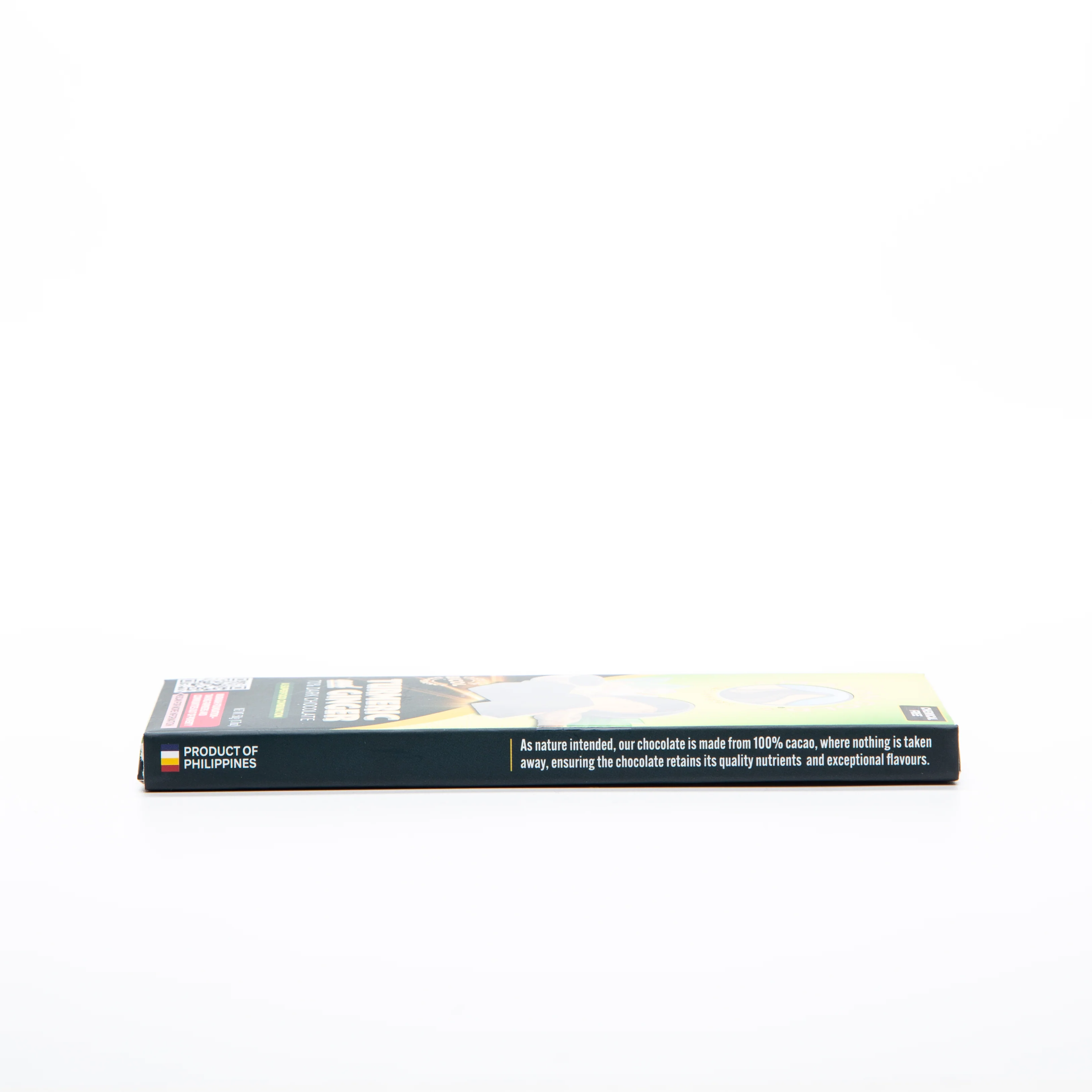 Mayon Gold 70% Dark Chocolate Turmeric and Ginger Bar 50g - Image 4