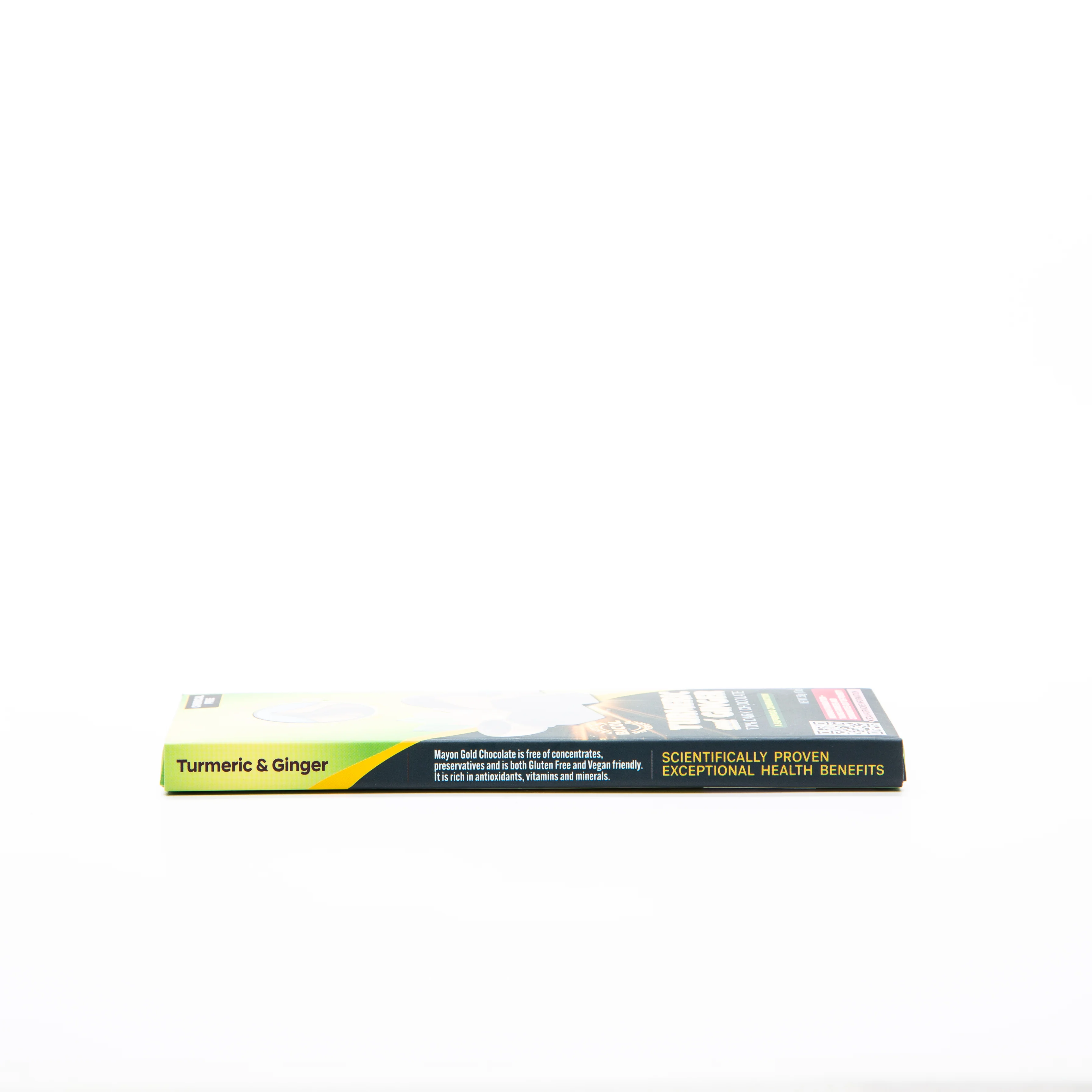 Mayon Gold 70% Dark Chocolate Turmeric and Ginger Bar 50g - Image 6