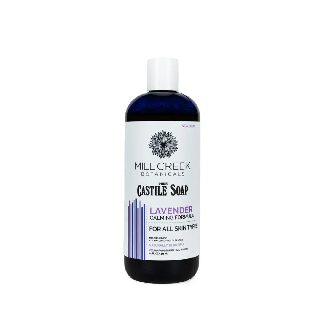 Mill Creek Botanicals Pure Castile Soap Lavender Calming Formula 414ml
