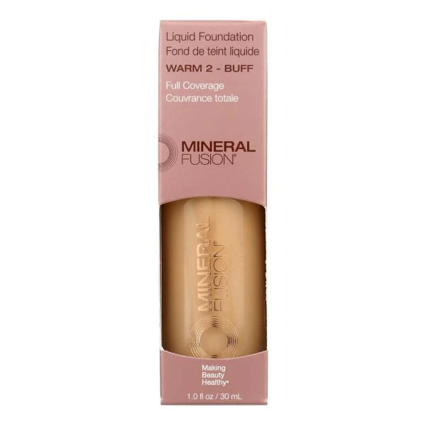 Mineral Fusion Liquid Foundation, Warm 2