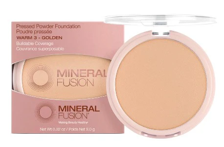 Mineral Fusion Pressed Powder Foundation, Warm 3