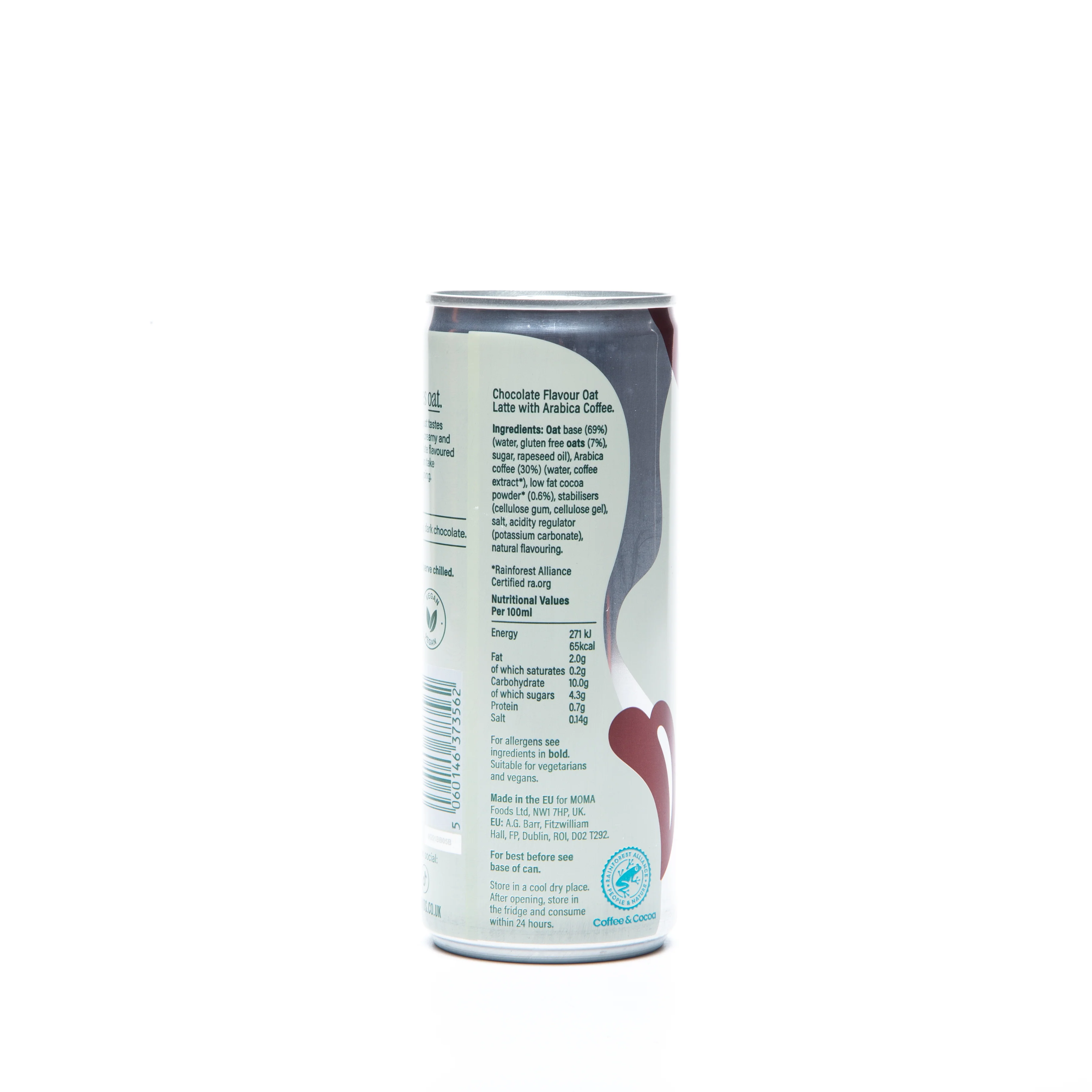 Moma Chocolate Oat Latte 250ml - Image 4