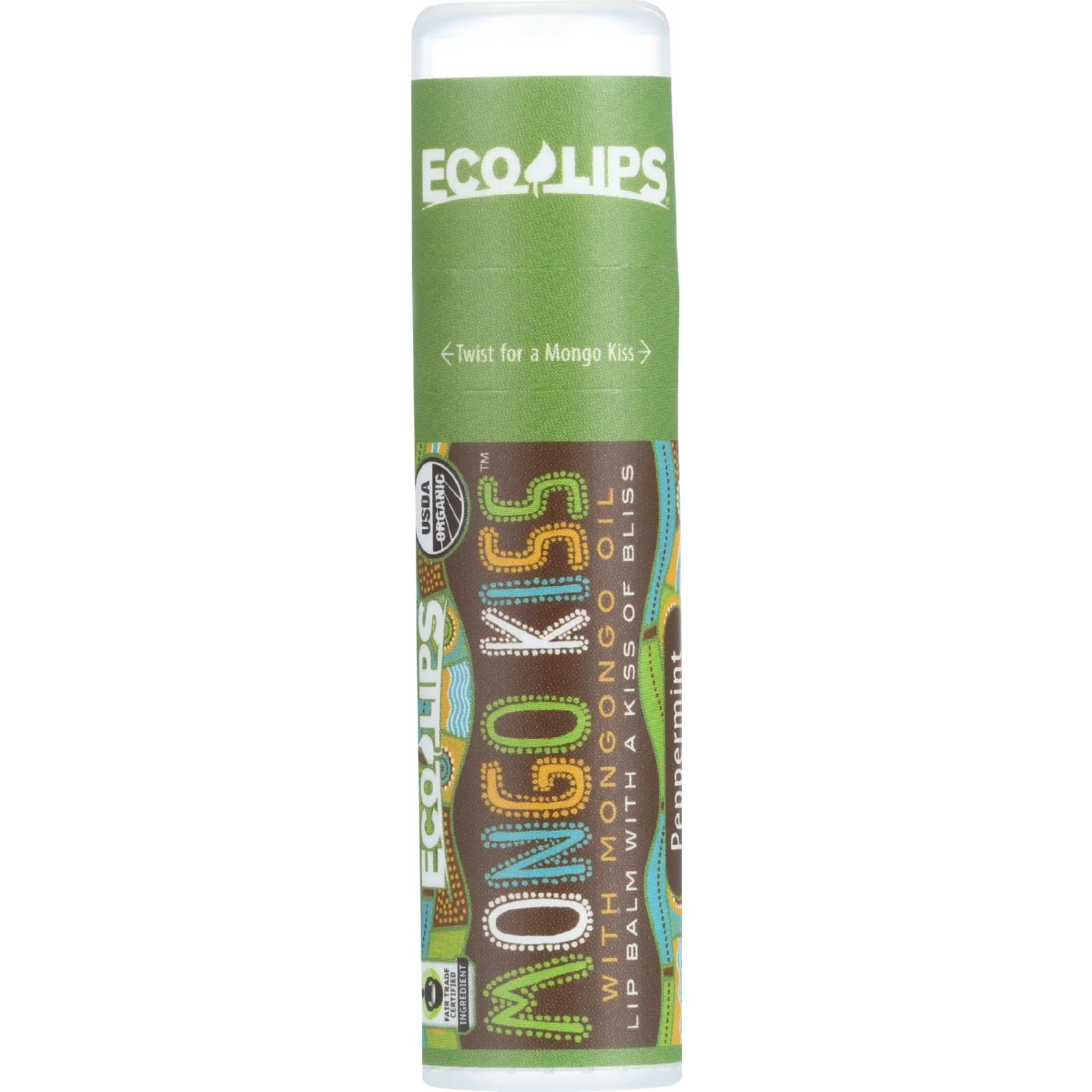 Mongo Kiss Organic Peppermint Lip Balm 7g