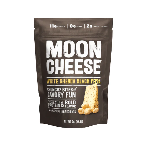 Moon Cheese White Chedda Black Peppa 56.6g