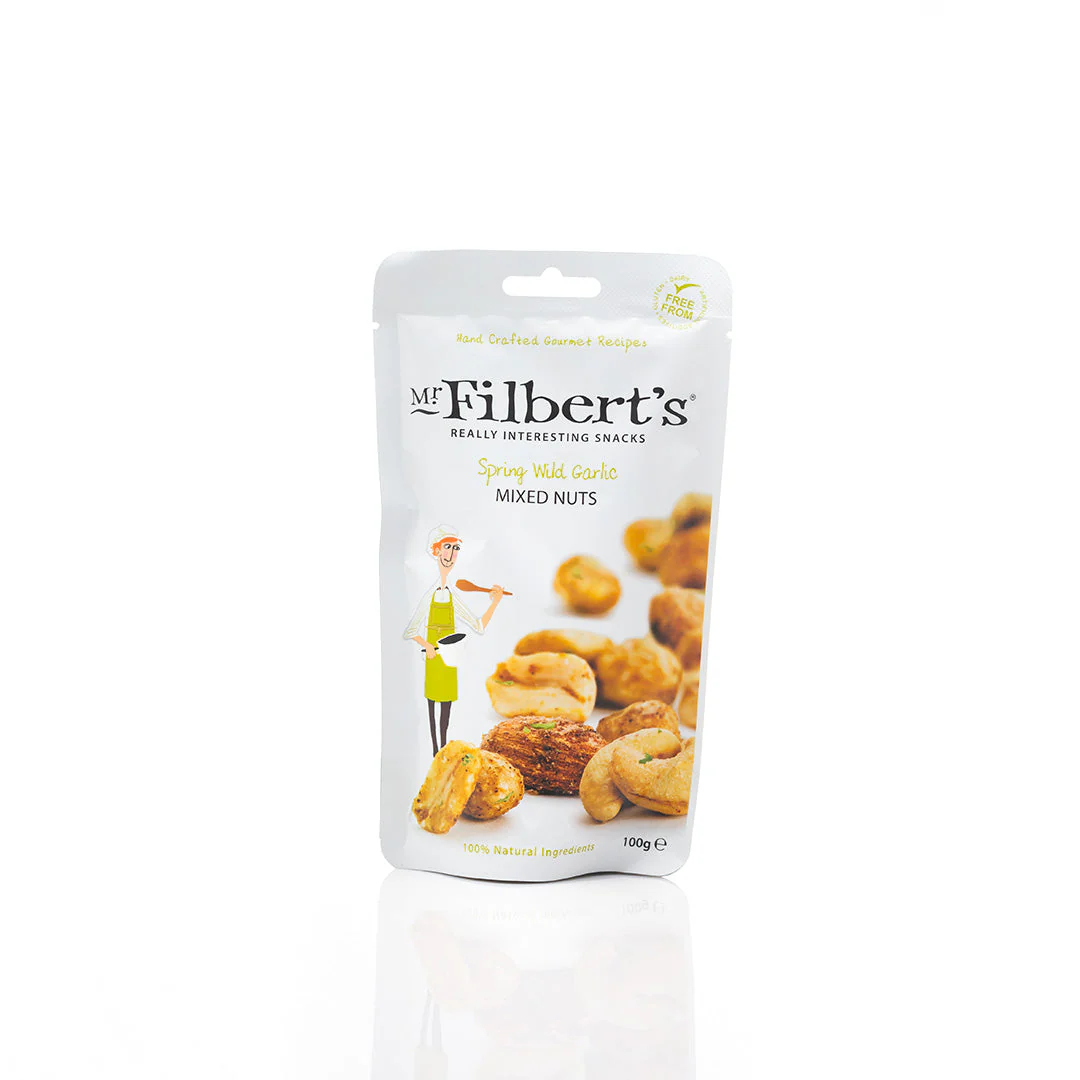 Mr. Filberts Wild Garlic Mixed Nuts 100g