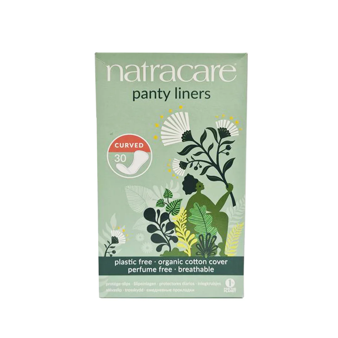Natracare Panty Liners Curved 30 Liners
