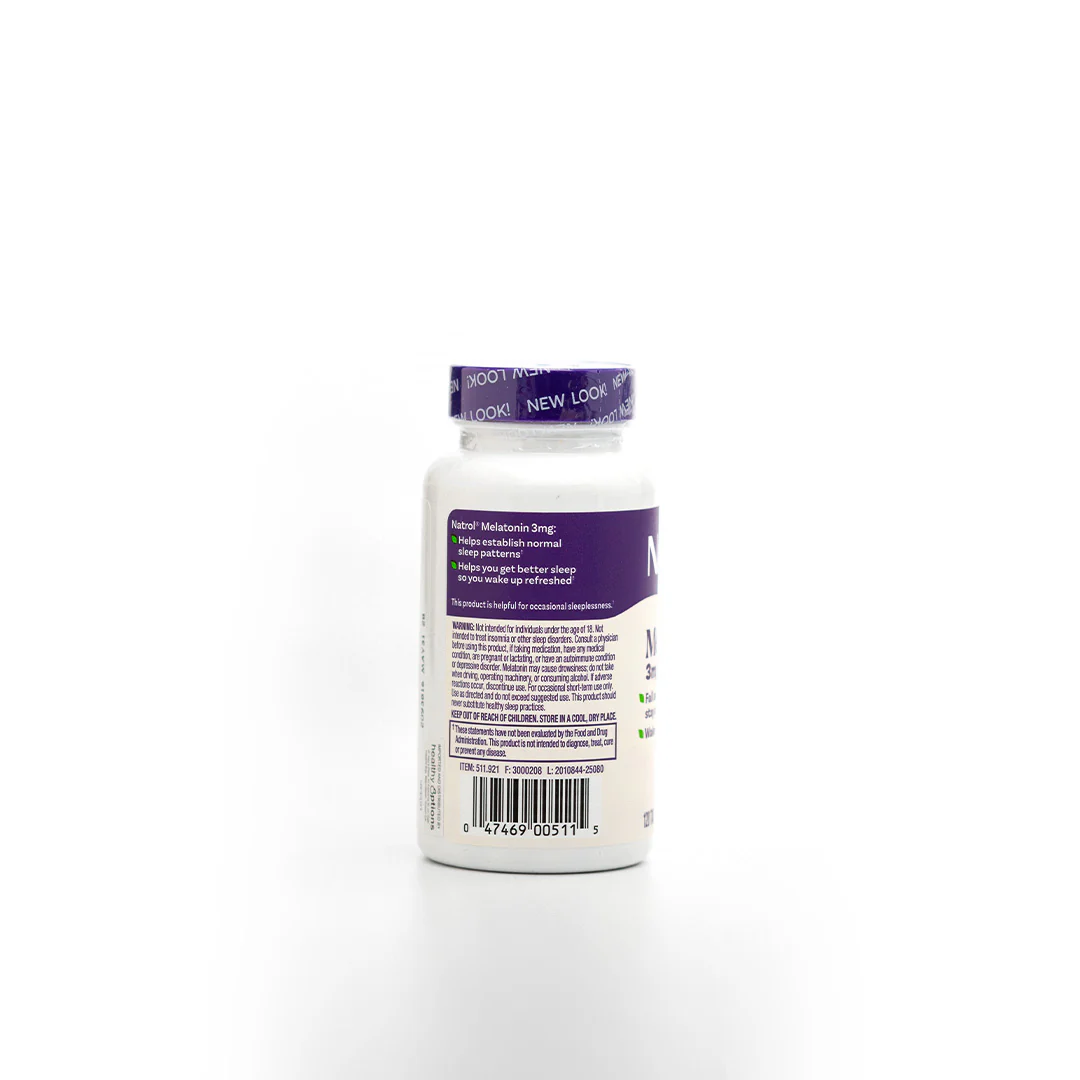 Natrol Melatonin 3mg 120 Tablets - Image 3
