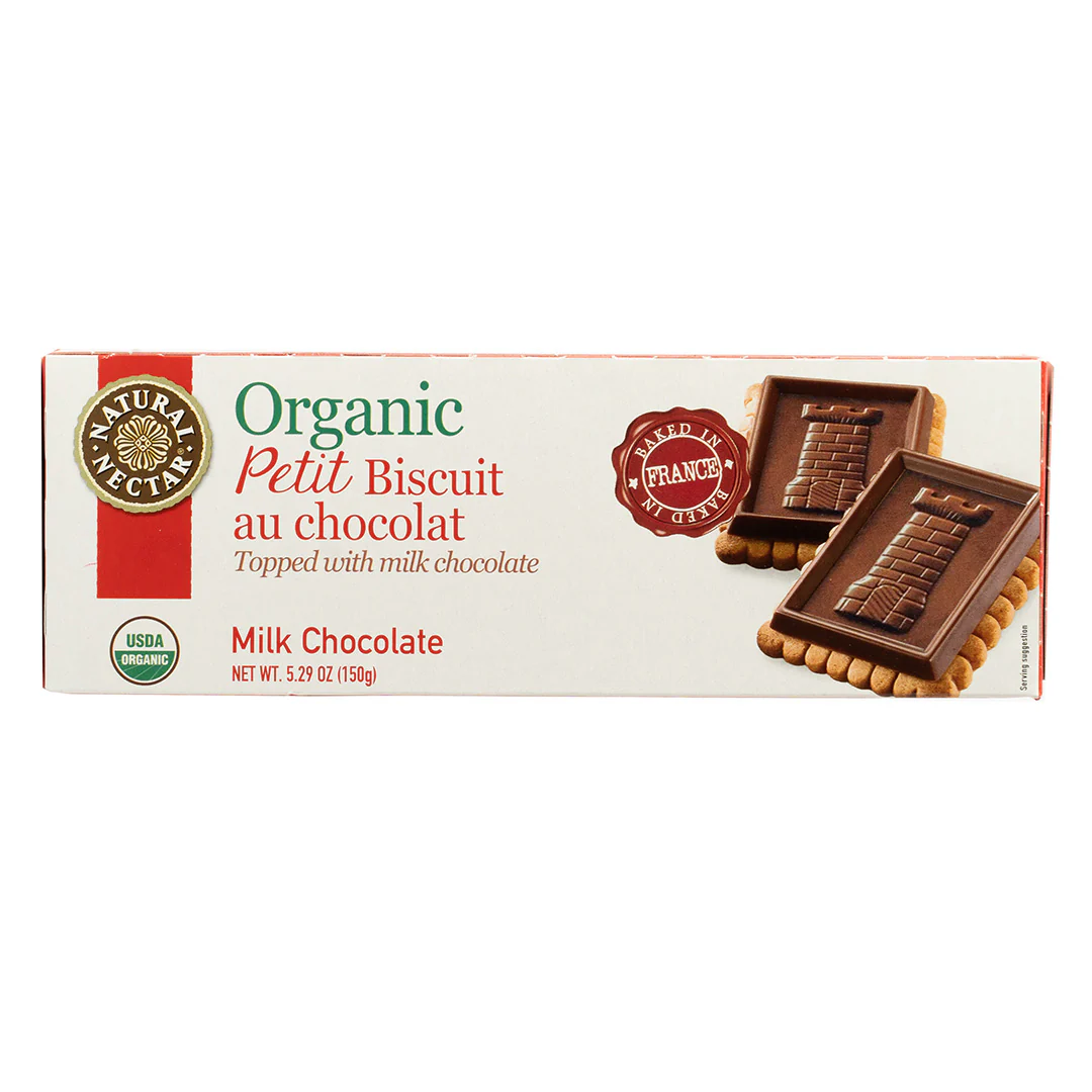 Natural Nectar Petit Biscuit Milk Chocolate Cookies 150g