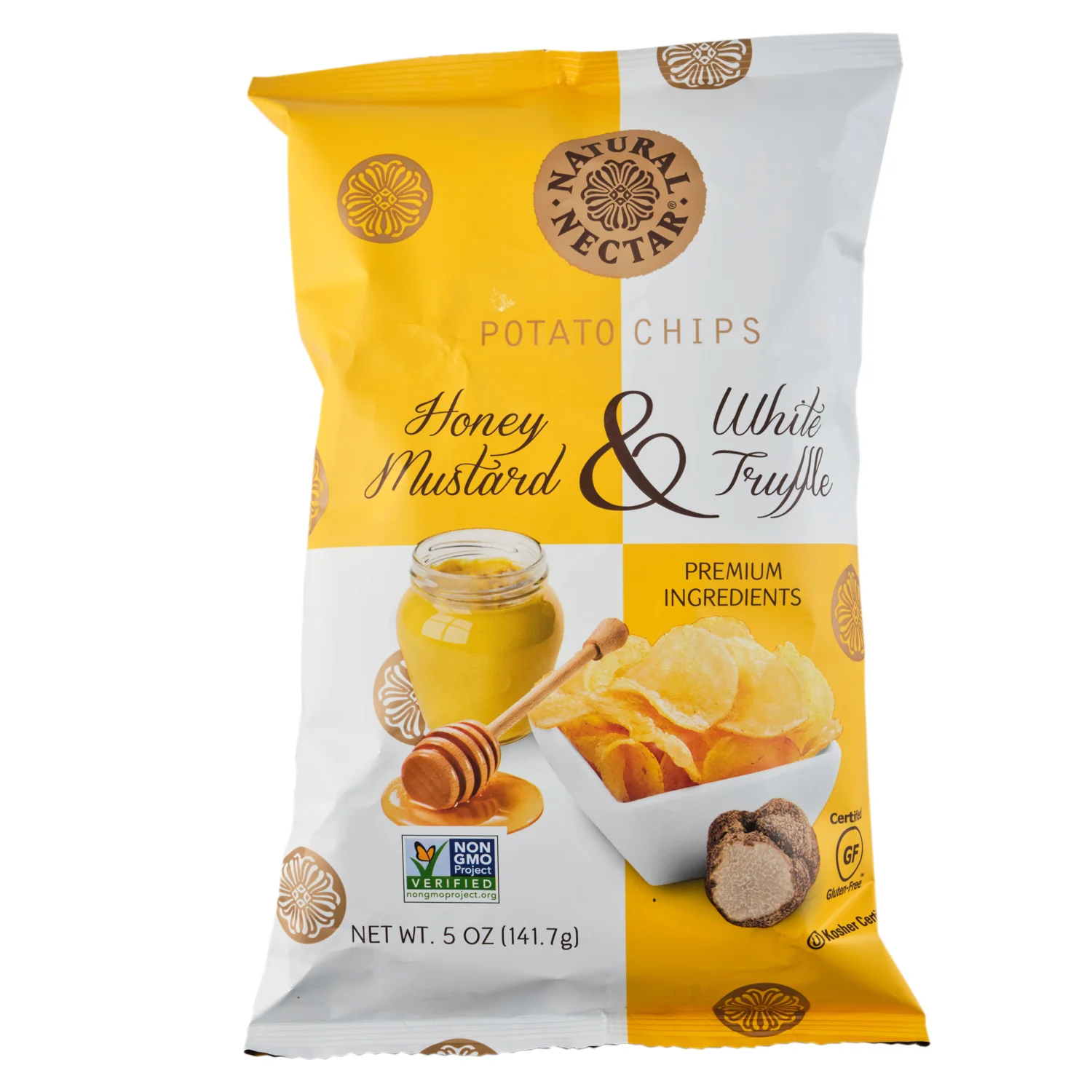 Natural Nectar Potato Chips Honey Mustard & White Truffle 142g