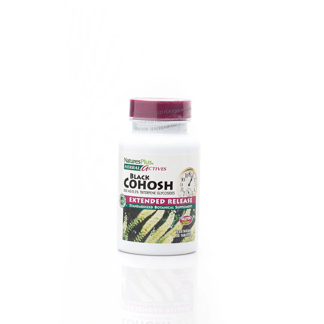 Nature’s Plus Black Cohosh Extended Release 200 mg 30 Tablets