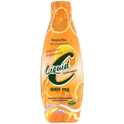 Nature's Plus Liquid Vitamin C 1,000mg 887ml