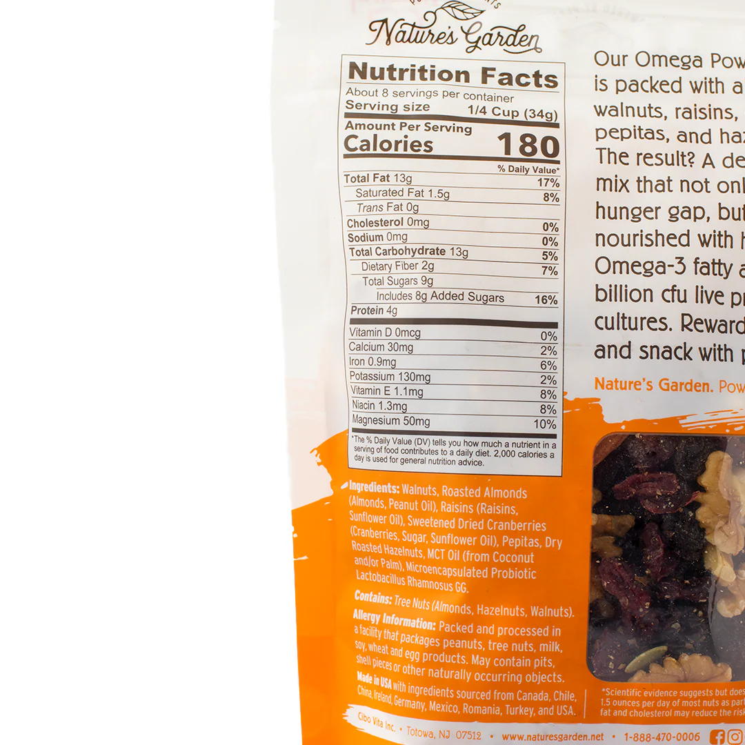 Nature's Garden Omega Power Mix 283g - Image 2