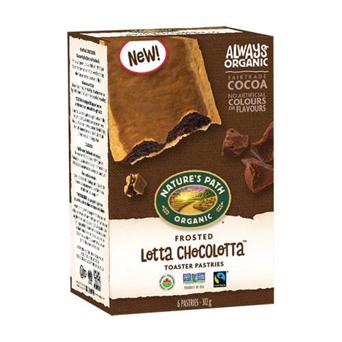 Nature's Path Frosted Lotta Chocolotta Toaster Pastries 312g