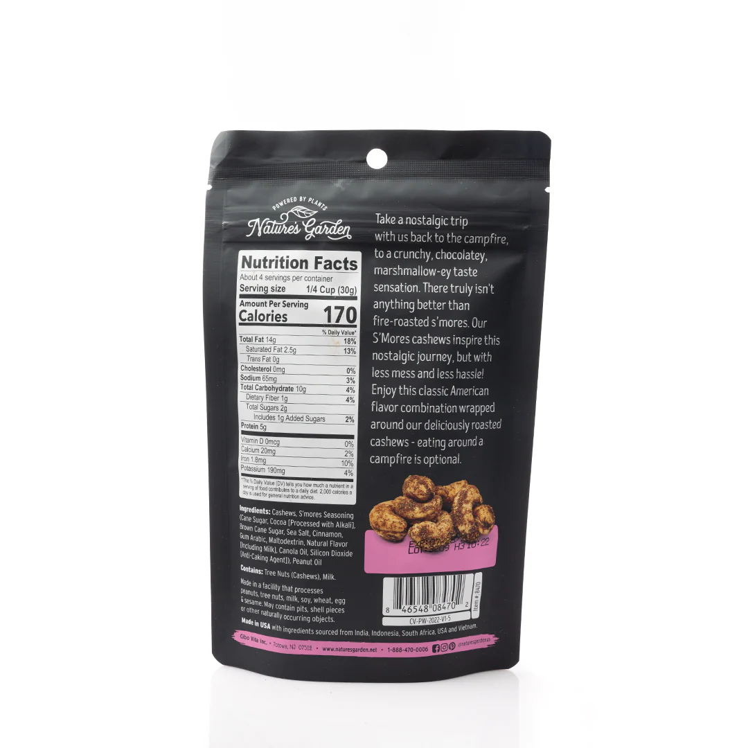 Nature's Garden S'mores Cashews 113g - Image 3