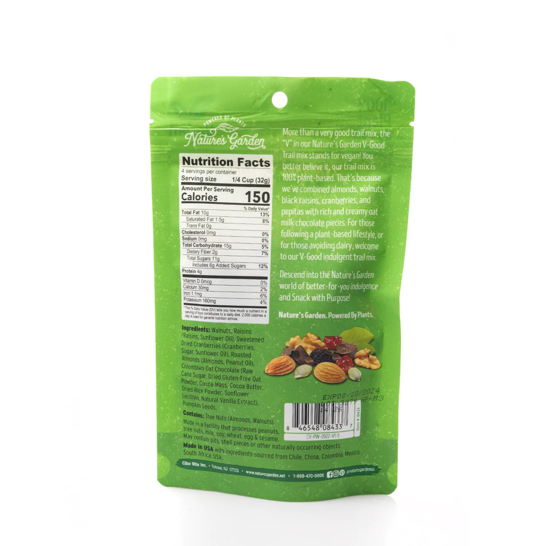 Nature's Garden V-Good Trail Mix 128g - Image 3