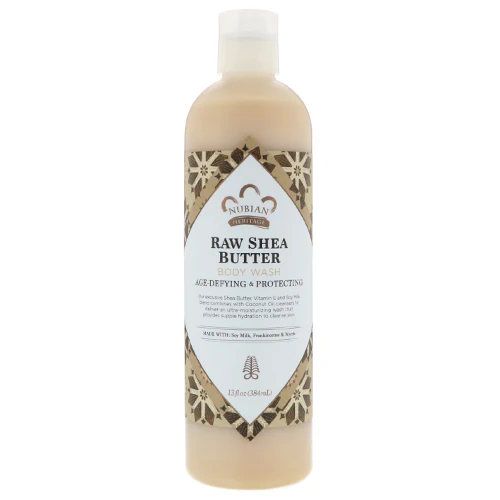 Nubian Heritage Raw Shea Butter Age-Defying & Protecting Body Wash 384ml
