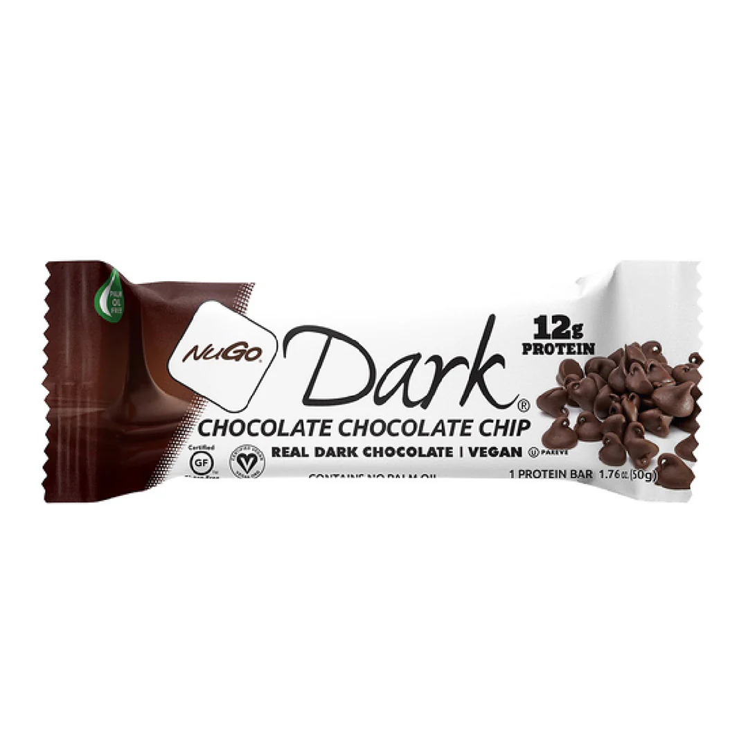 Nugo Dark Chocolate Chip Bar 50g