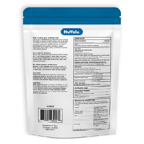 Nuvalu Epsom Salt 454g - Image 2