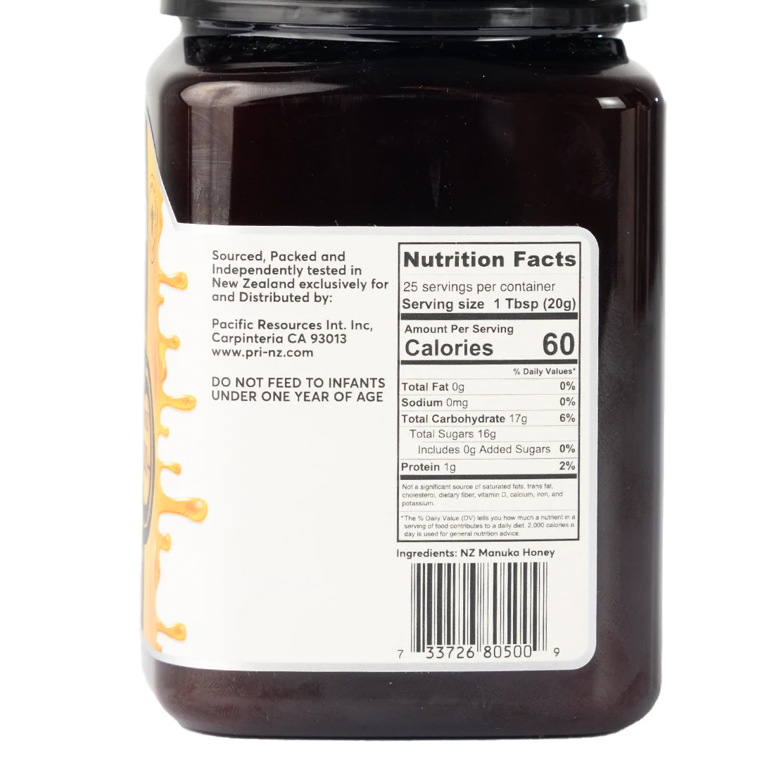 Pacific Resources Manuka Honey Bio Active 20+ 500g - Image 3