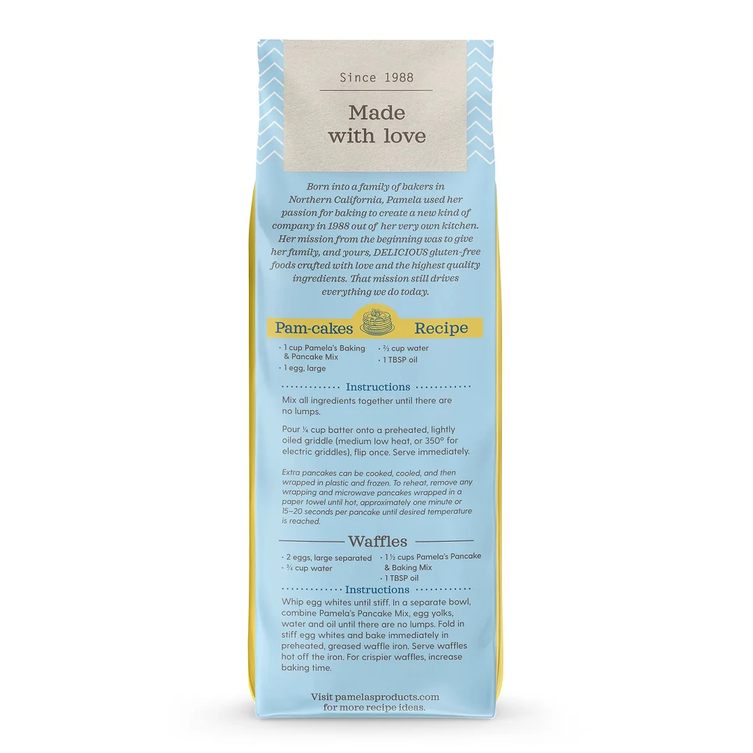 Pamela's Baking & Pancake Mix 680g - Image 2
