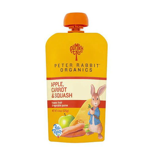 Peter Rabbit Organics Apple, Carrot & Squash Puree 125g