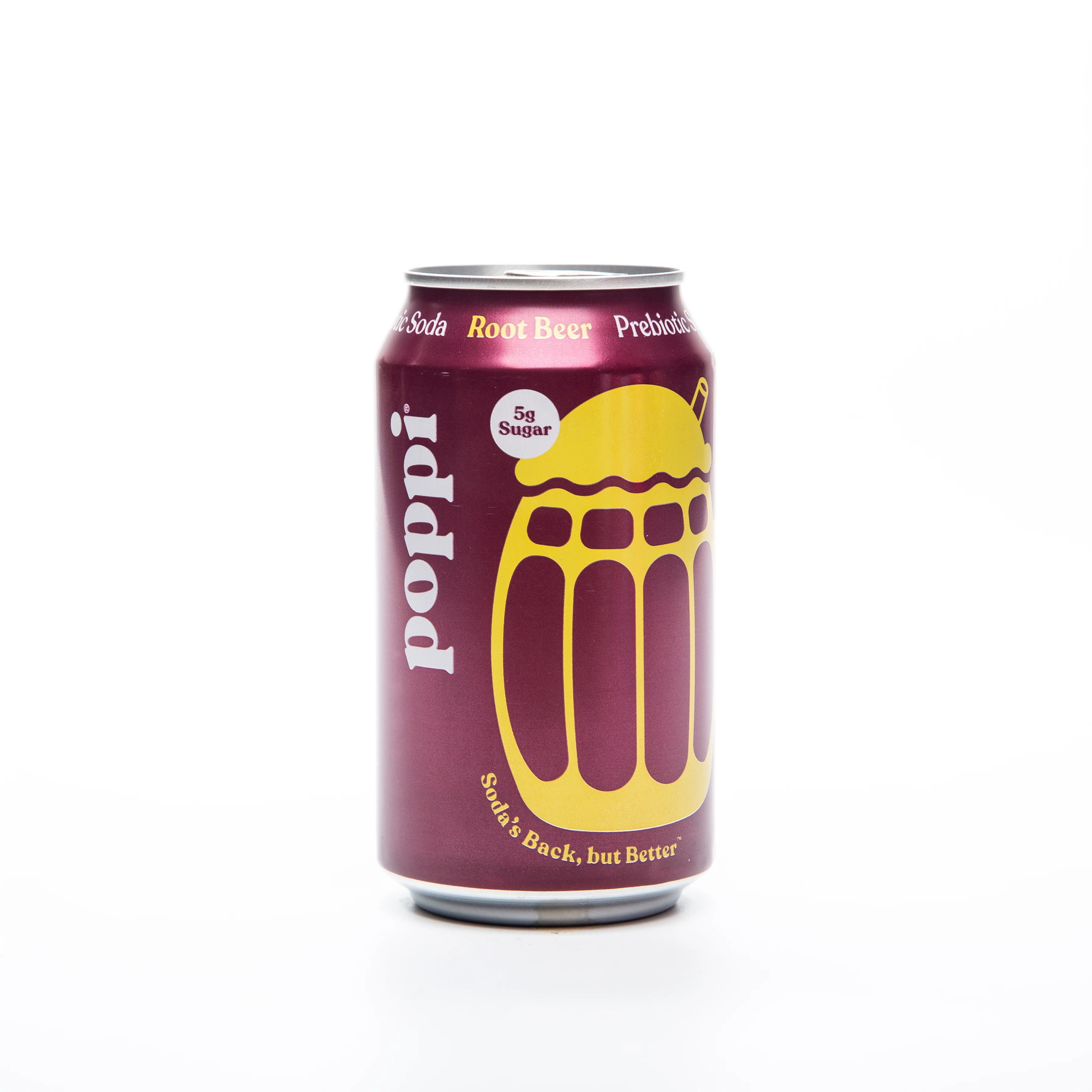 Poppi Root Beer Prebiotic Soda 355ml