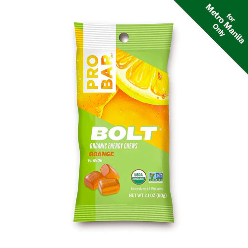 Pro Bar Organic Bolt Orange Energy Chews 60g